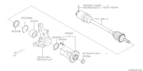 SUBARU 28316AE000 Подшипник ступицыперед. Subaru Legasy 00-03 /Forester 02>