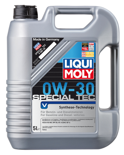 LIQUIMOLY 2853 LiquiMoly0W30 Special Tec V (Leichtlauf Special V) (5L) масло мотор! синapi SL/CF,ACEA A5/B5,ILSAC GF3