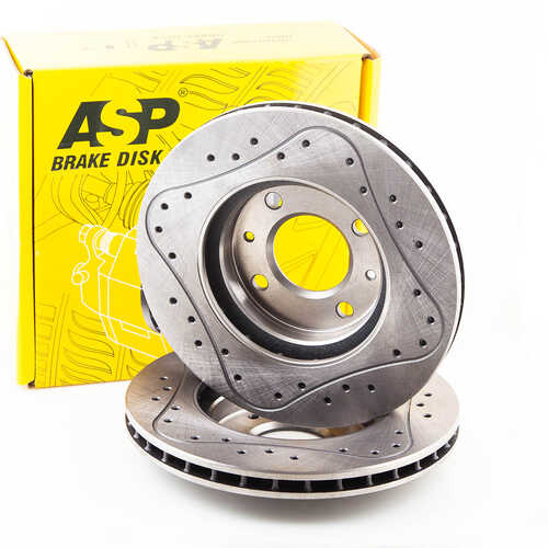 ASP 290217S Торм.диск HYUNDAI SOLARIS перфорир