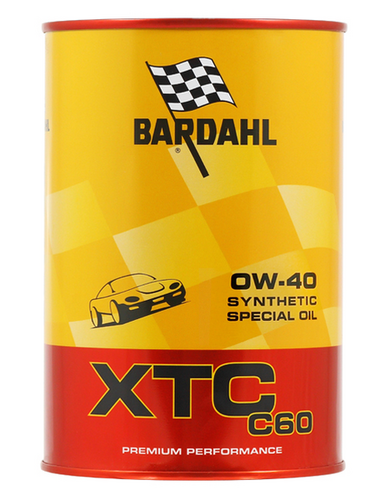 BARDAHL 300040 0W40 SN/CF XTC C60 1L (спец. синт. моторное масло)