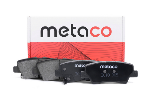 METACO 3010-005 Колодки тормозные задние дисковые комплект Metaco