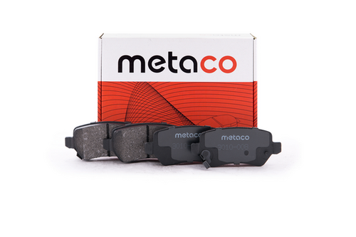 METACO 3010-008 Колодки тормозные задние дисковые комплект Metaco