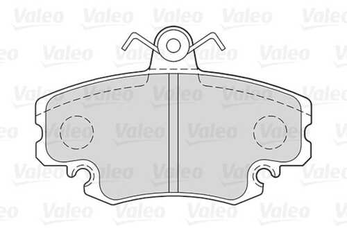 VALEO 301002 Комплект тормозных колодок, дисковый тормоз