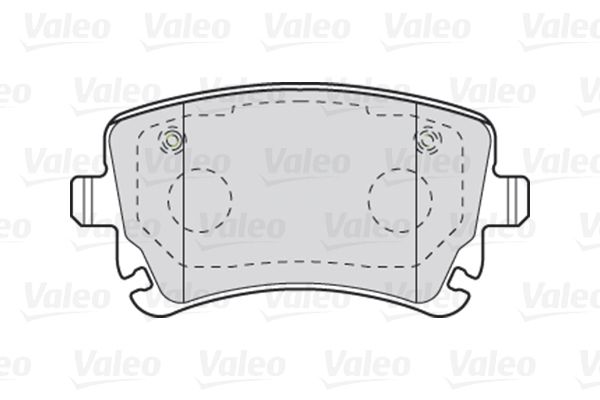 VALEO 301004 Колодки тормозные