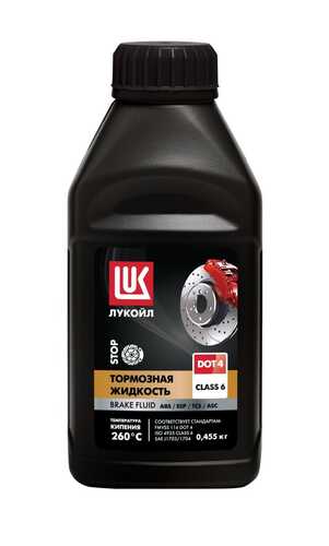 LUKOIL 3097257 DOT 4.6 (0.455KG) жидкость тормозная! DOT-4.6 канистра