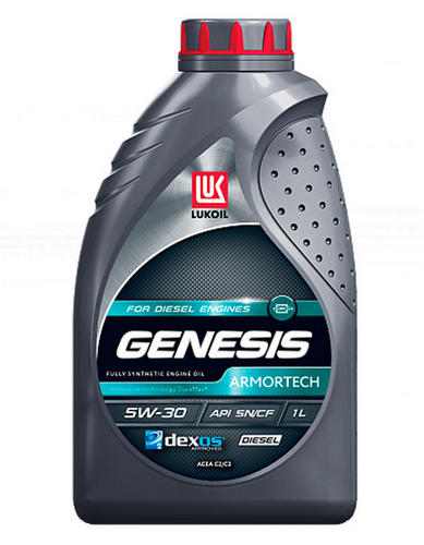 LUKOIL 3149148 Лукойл GENESIS ARMORTECH DIESEL 5W30 (1L) масло моторное! синт. SN, 229.51/229.52, GM dexos2