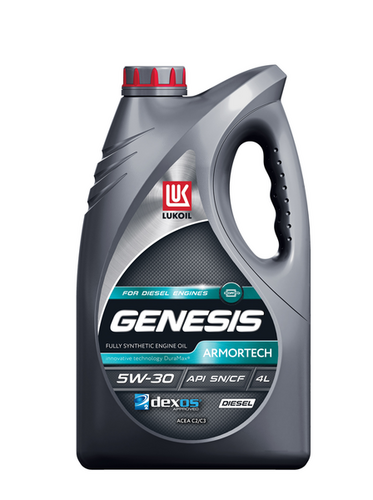 LUKOIL 3149855 Лукойл GENESIS ARMORTECH DIESEL 5W30 (4L) масло моторное! синт. SN, 229.51/229.52, GM dexos2