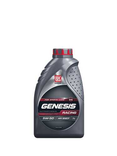 LUKOIL 3173719 Лукойл GENESIS RACING 5W50 (1L) масло моторное! синт. API SN, ACEA A3/B3, A3/B4