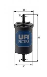 UFI 31.948.00 Топливный фильтр