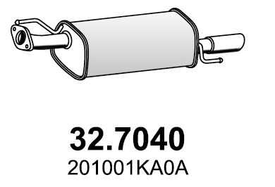 ASSO 32.7040 Глушитель основной