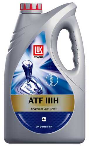 LUKOIL 3289608 Лукойл ATF IIIH (4L) жид. гидавлич.! красн. (полус.) Dexron IIIH, Ford Mercon, Allison C-4