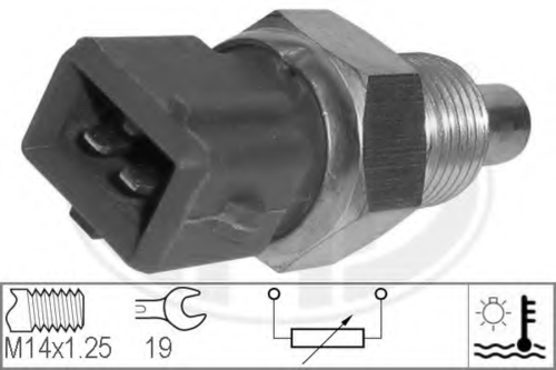 ERA 330588 Датчик температуры охл. жидк.! Citroen ZX/XM/Xantia, Peugeot 306-806 1.0-3.0i/D/TD 91>