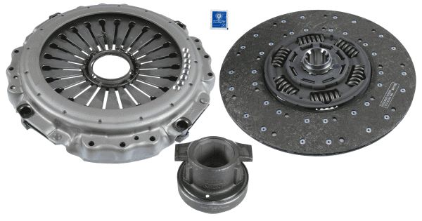 SACHS 3400700334 Комплект сцепления! d430 (корзина+выжимн. подш.+диск+смазка) RVI Premium/Kerax/Magnum E.TECH