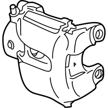 BMW 34116758114 Корпус суппорта тормозного механизма п 3' E36, E46, Z3, Z4 E85