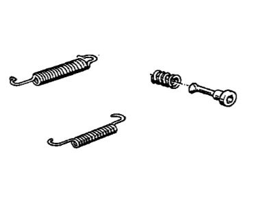 BMW 34410304724 Ремонтный комплект пружин 3' E36, 5' E28, E34, E39, 6' E24, 7' E23, E32, E38, 8'