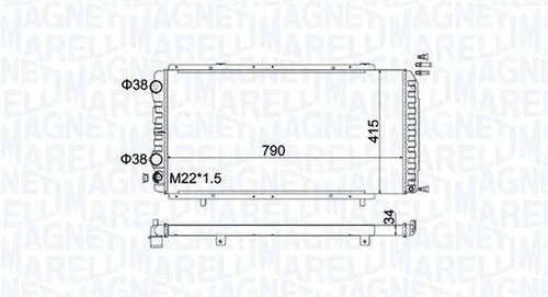 MAGNETIMARELLI 350213180900 Деталь-, FIAT DUCATO (230)