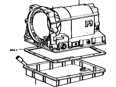 TOYOTA 3516822011 Прокладка резиновая