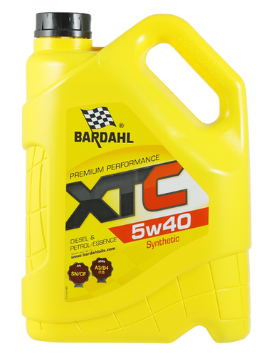 BARDAHL 36163 5W40 XTC SN/CF 5L (синт. моторное масло);Масло моторное полусинтетика 5W-40 5 л