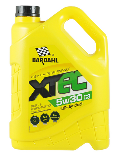 BARDAHL 36303 5W30 XTEC C3 5L (синт. моторное масло);Масло моторное XTEC 5W-30 синтетическое 5 л