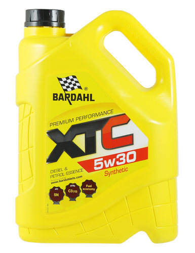 BARDAHL 36313 5W30 XTC SN 5L (синт. моторное масло)