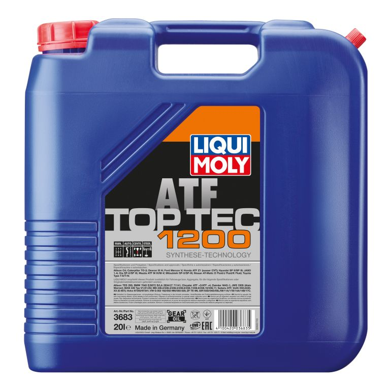 LIQUIMOLY 3683 Нс-синт. тр. масло д/АКПП TOP TEC ATF 1200 (20Л)