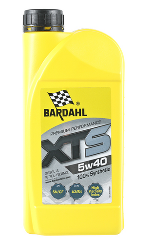 BARDAHL 36891 5W-40 XTS A3/B4, API SN/CF 1L (синт. моторное масло)