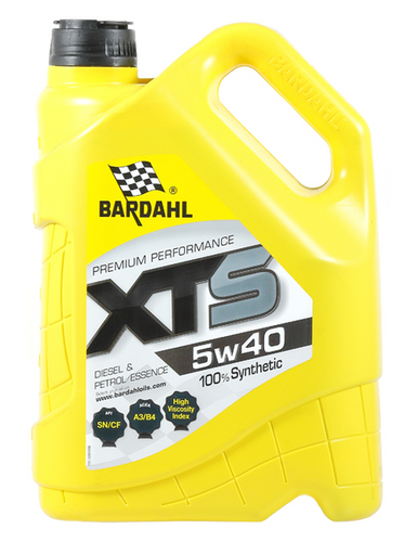 BARDAHL 36893 5W-40 XTS A3/B4, API SN/CF 5L (синт. моторное масло)