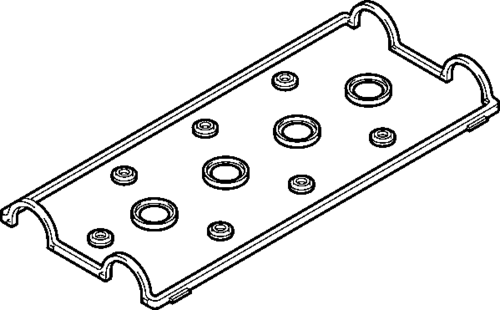 ELRING 388.240 Прокладка клапанной крышки! комплект Honda CR-V 2.0 16V B20 97>
