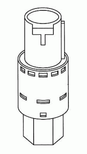 NRF 38917 Датчик давления хладагента! Ford Focus 98>