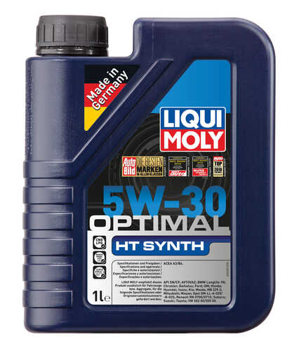 LIQUIMOLY 39000 LiquiMoly 5W30 Optimal HT Synth (1L) масло мотор.! син. api SL/CF, A3-04/B4-04, GM LL A025,MB 229.5