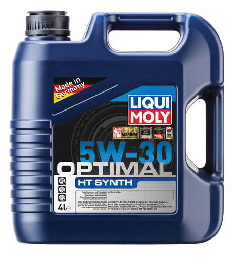 LIQUIMOLY 39001 LiquiMoly 5W30 Optimal HT Synth (4L) масло мотор.! син. acea A3/B4, API SN/CF, MB 229.3, VW 502 00