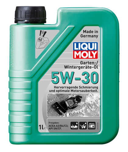 LIQUIMOLY 39018 Масло д/зим. сад. техн. GARTEN-WINTERGERATE-OIL 5W-30 CF/SN C3 (1Л)