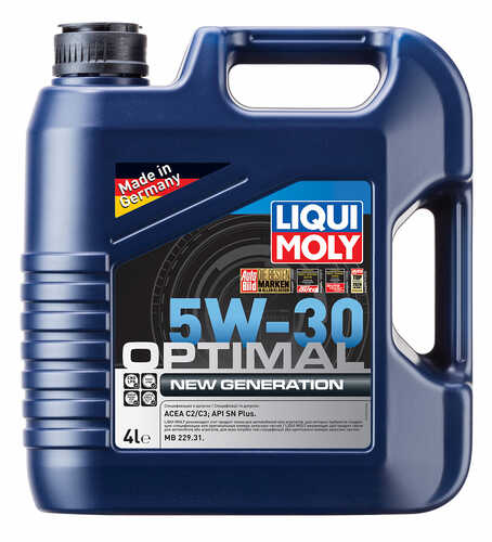 LIQUIMOLY 39031 LIQUI MOLY Optimal New Generation 5W30 (4L) масло моторное! синт. API SN PLUS, ACEA C2/C3