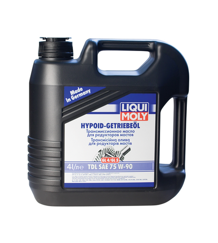 LIQUIMOLY 3939 LiquiMoly 75W90 Hypoid-Getriebeoil TDL (4L) масло трансмис.! полусинт. api GL4/GL5/MT1:MIL-L-2105 D