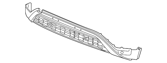 VAG 3CM8059019B9 3CM805901 9B9 Накладка бампеpа нижняя