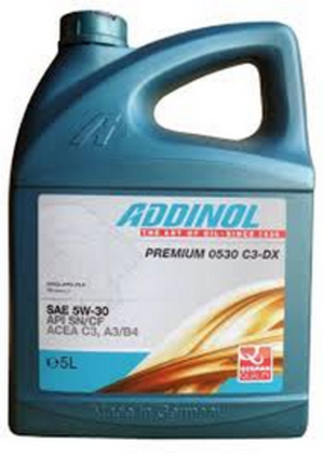 ADDINOL 4014766241184 Масло моторное Premium 0530 C3-DX, 5л