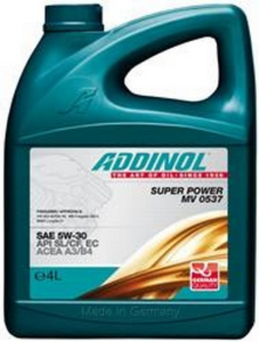 ADDINOL 4014766250520 Масло моторное Super Power MV 0530, 4л