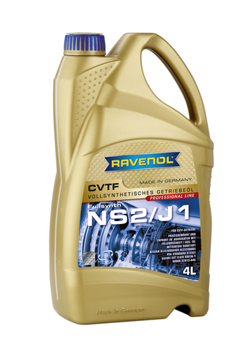 RAVENOL 4014835719392 Трансмиссионное масло CVTF NS2/J1 Fluid (4л) new;Масло трансм. вариатор синтетика, 4л;Масло трансм., 4л