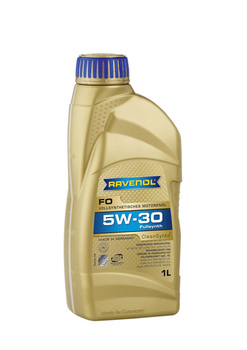 RAVENOL 4014835722613 Моторное масло FO SAE 5W-30 (1л) new;Моторное масло FO SAE 5W-30 (Синтетическое, 1л)