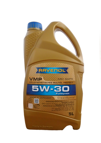 RAVENOL 4014835723351 Моторное масло VMP SAE 5W-30 (5л) new