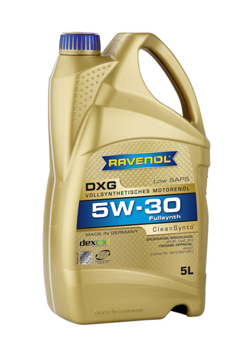 RAVENOL 4014835732353 Моторное масло DXG SAE 5W-30 (5л) new