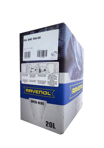 RAVENOL 4014835773721 Моторное масло FEL SAE 5W-30 (20л) ecobo