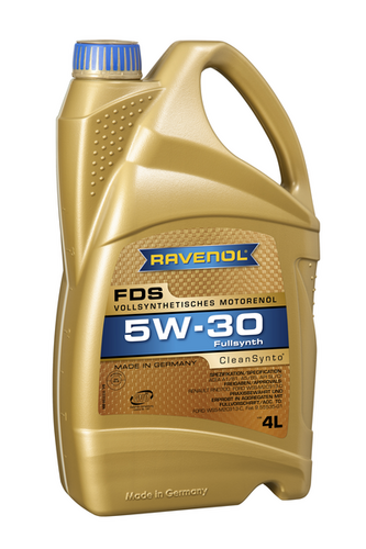 RAVENOL 4014835795693 Моторное масло FDS SAE 5W-30 (4л) new