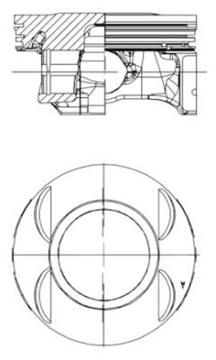 KS 40 199 600 Piston