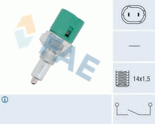 FAE 40600 Выключатель, фара заднего хода