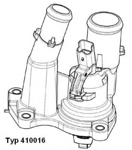 WAHLER 410016.98D Термостат, охлаждающая жидкость