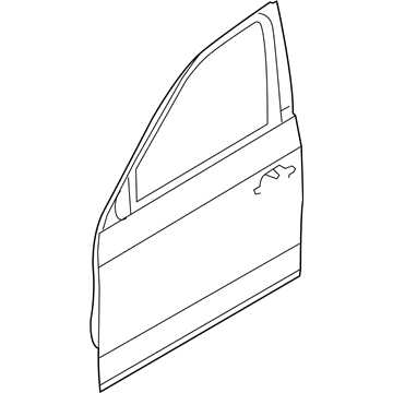 BMW 41007298566 Дверь п пд 3' F30, LCI, F31, F35, F80 M3