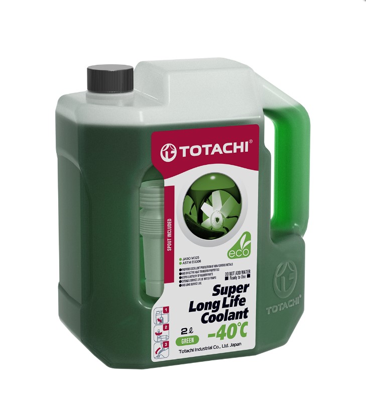 TOTACHI 41602 Super Long Life Coolant Green -40C (2L) антифриз! готовый зеленый