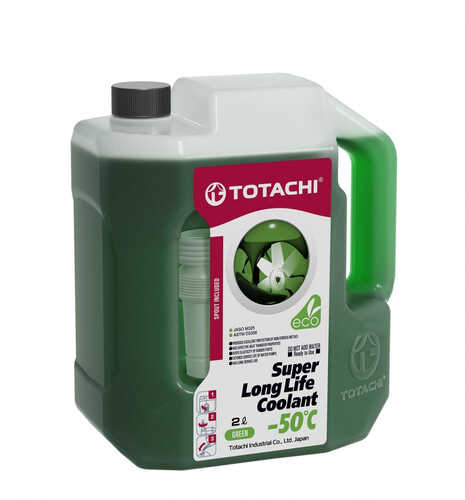 TOTACHI 41702 Super Long Life Coolant Green -50C (2L) антифриз! готовый зеленый;Антифриз 4589904520617 SUPER LLC GREEN -50C 2л