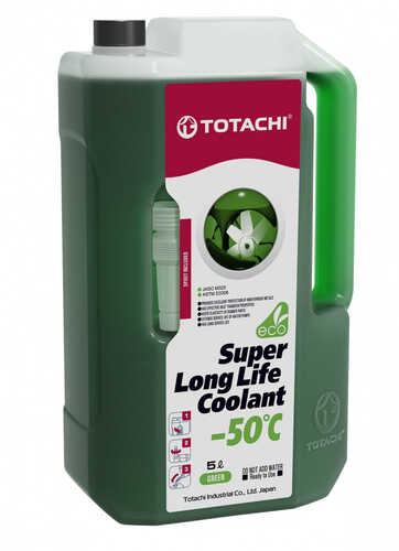 TOTACHI 41705 Super Long Life Coolant Green -50C (5L) антифриз! готовый зеленый